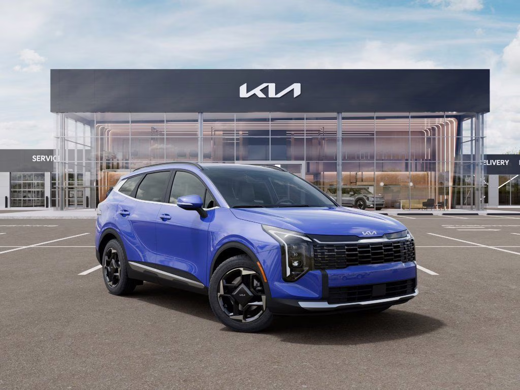 2026 Blue Kia Sportage EX FWD SUV