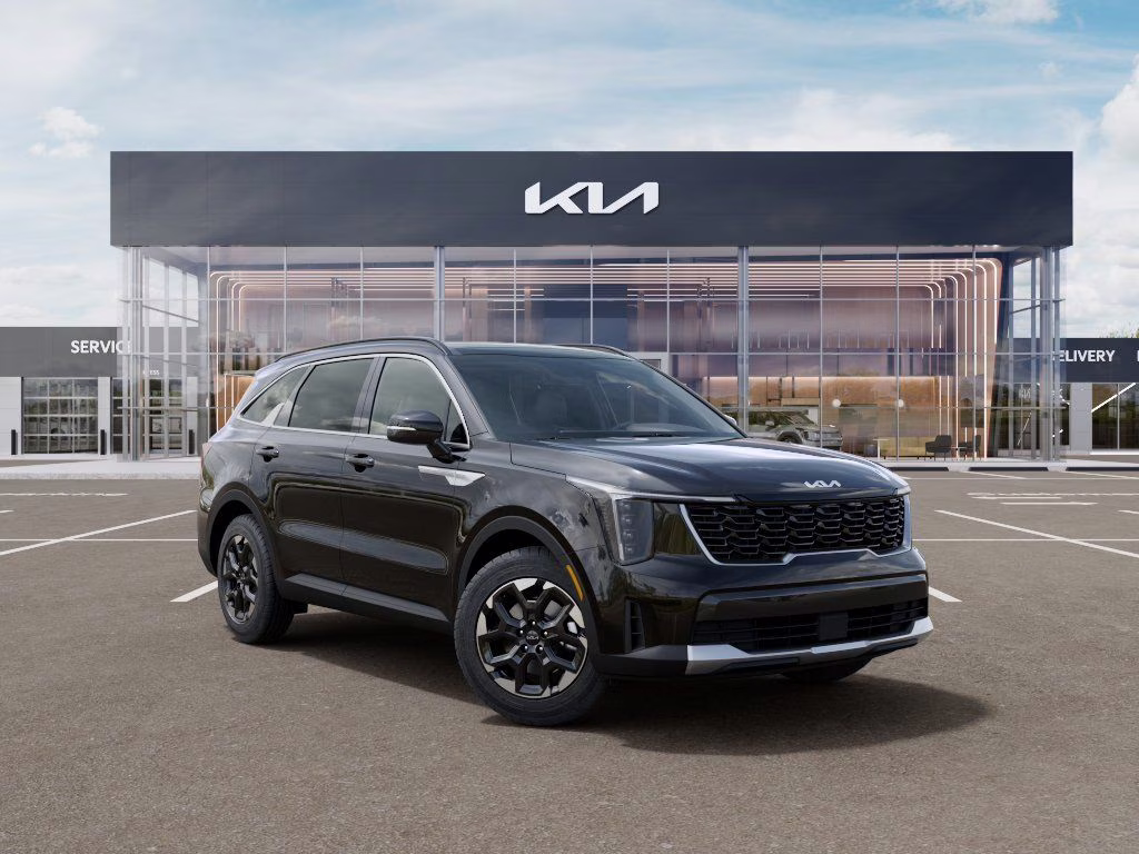 2026 Ebony Black Kia Sorento S FWD SUV