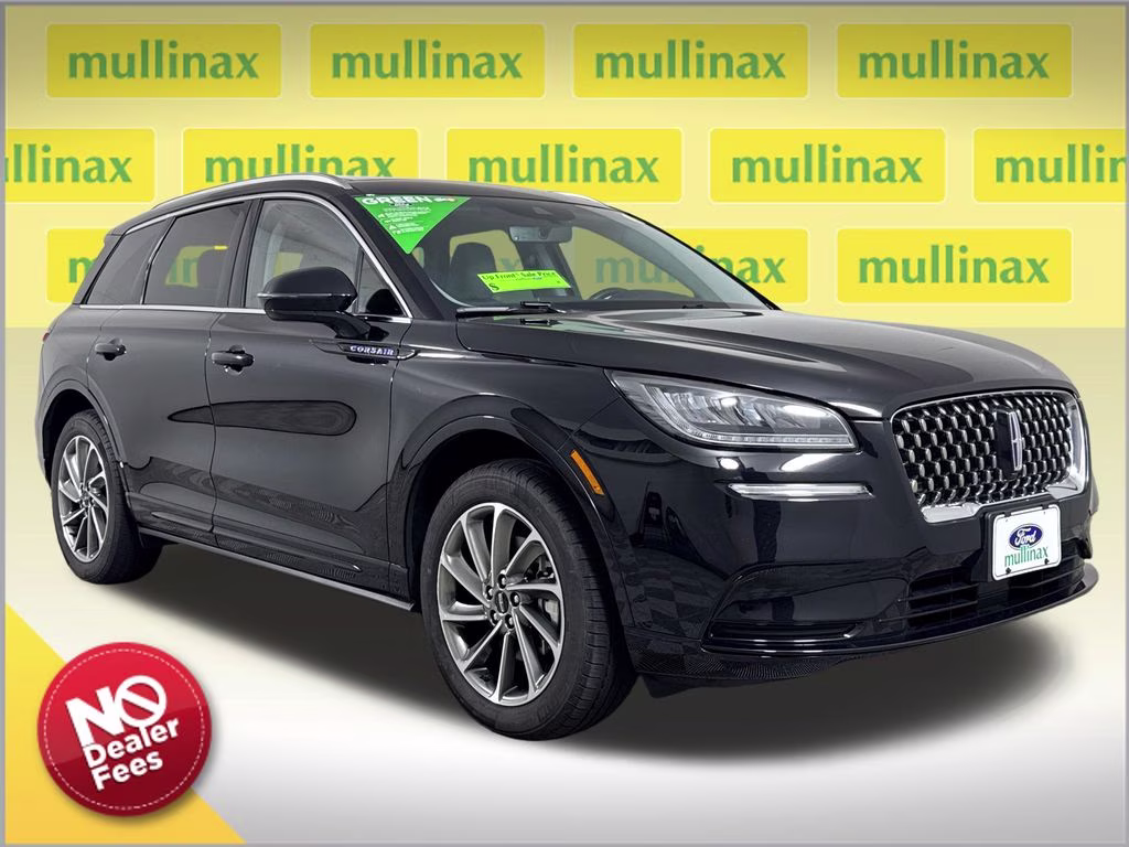 2022 Infinite Black Metallic Clearcoat Lincoln Corsair Plug-In Hybrid Grand Touring AWD SUV
