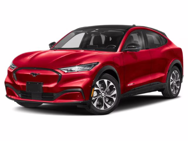 2023 Red Metallic Ford Mustang Mach-E Premium AWD SUV