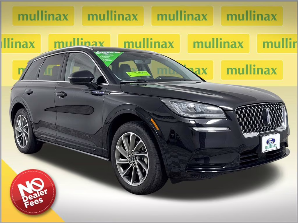 2022 Infinite Black Metallic Clearcoat Lincoln Corsair Plug-In Hybrid Grand Touring AWD SUV