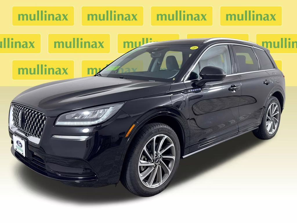 2022 Infinite Black Metallic Clearcoat Lincoln Corsair Plug-In Hybrid Grand Touring AWD SUV