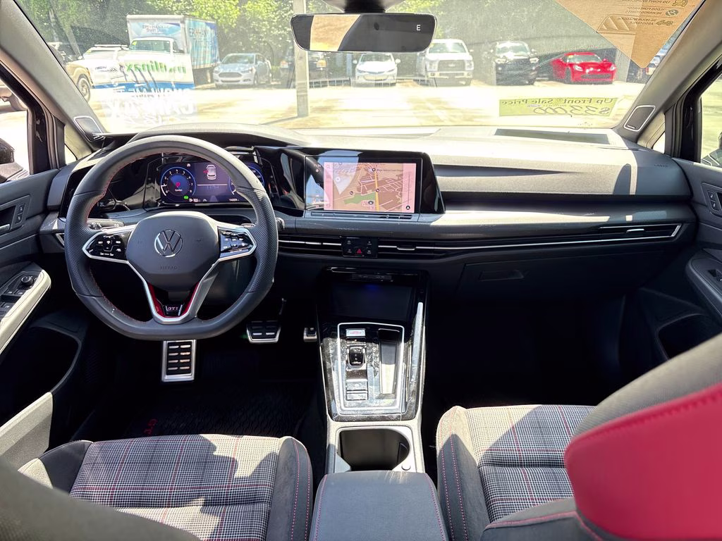 2024 Black Volkswagen Golf GTI 2.0T SE FWD Hatchback