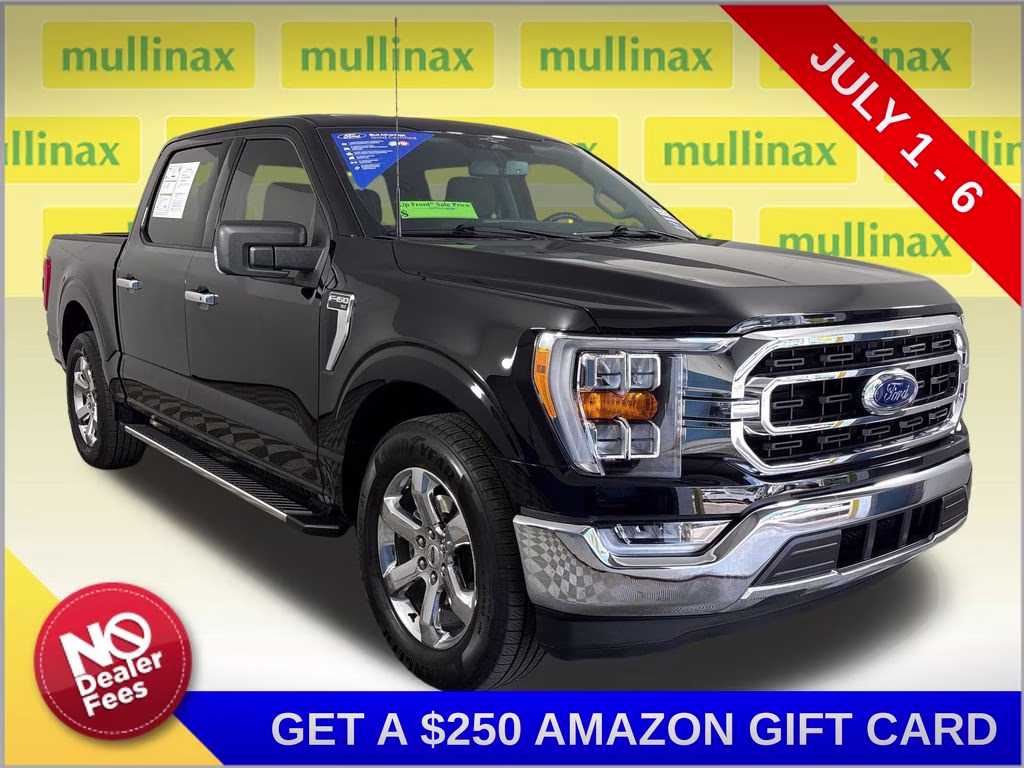 2023 Black Metallic Ford F-150 XLT RWD Truck