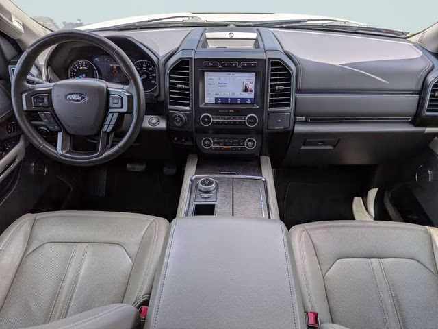 2021 Star White Metallic Tri-Coat Ford Expedition Limited RWD SUV