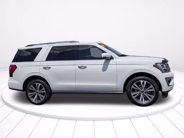 2021 Star White Metallic Tri-Coat Ford Expedition Limited RWD SUV