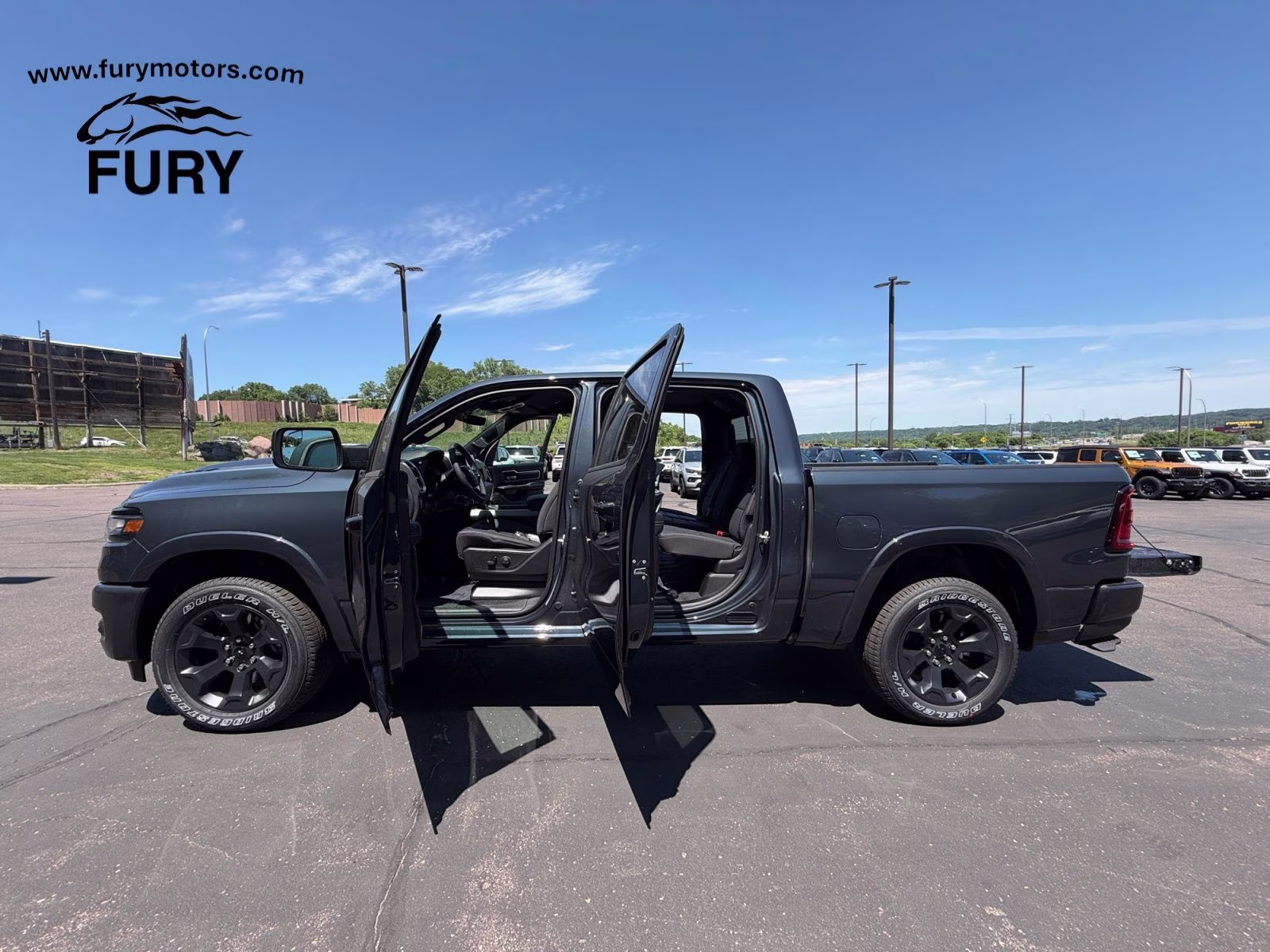 2026 Forged Blue Metallic Ram 1500 Big Horn/Lone Star 4X4 Truck
