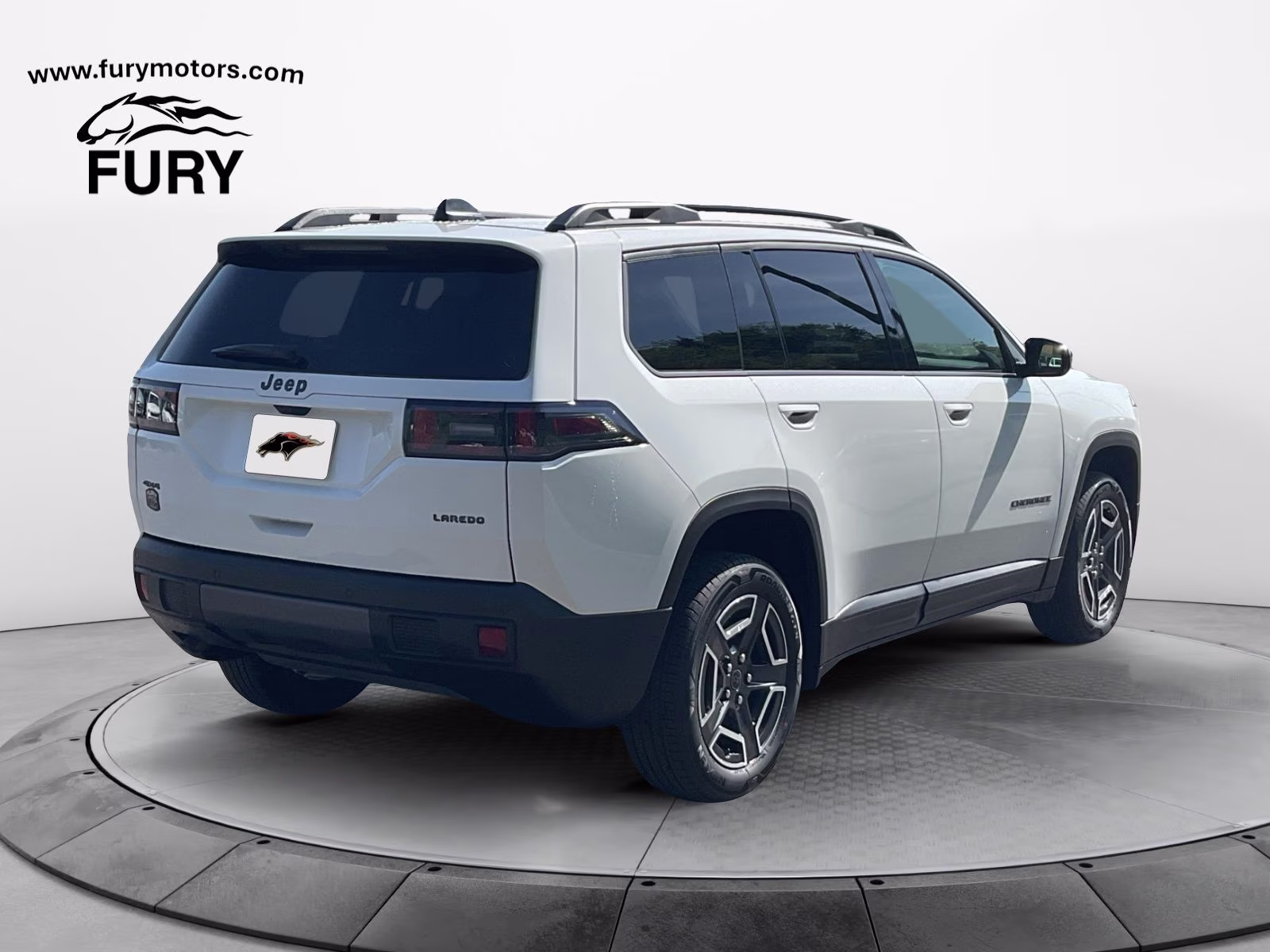 2026 Bright White Clearcoat Jeep Cherokee Laredo 4X4 SUV