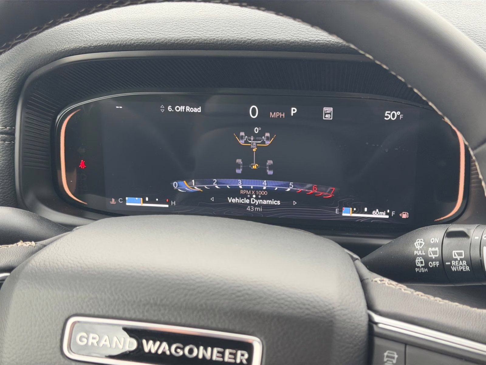 2026 High Gloss Black Jeep Grand Wagoneer 4X4 SUV