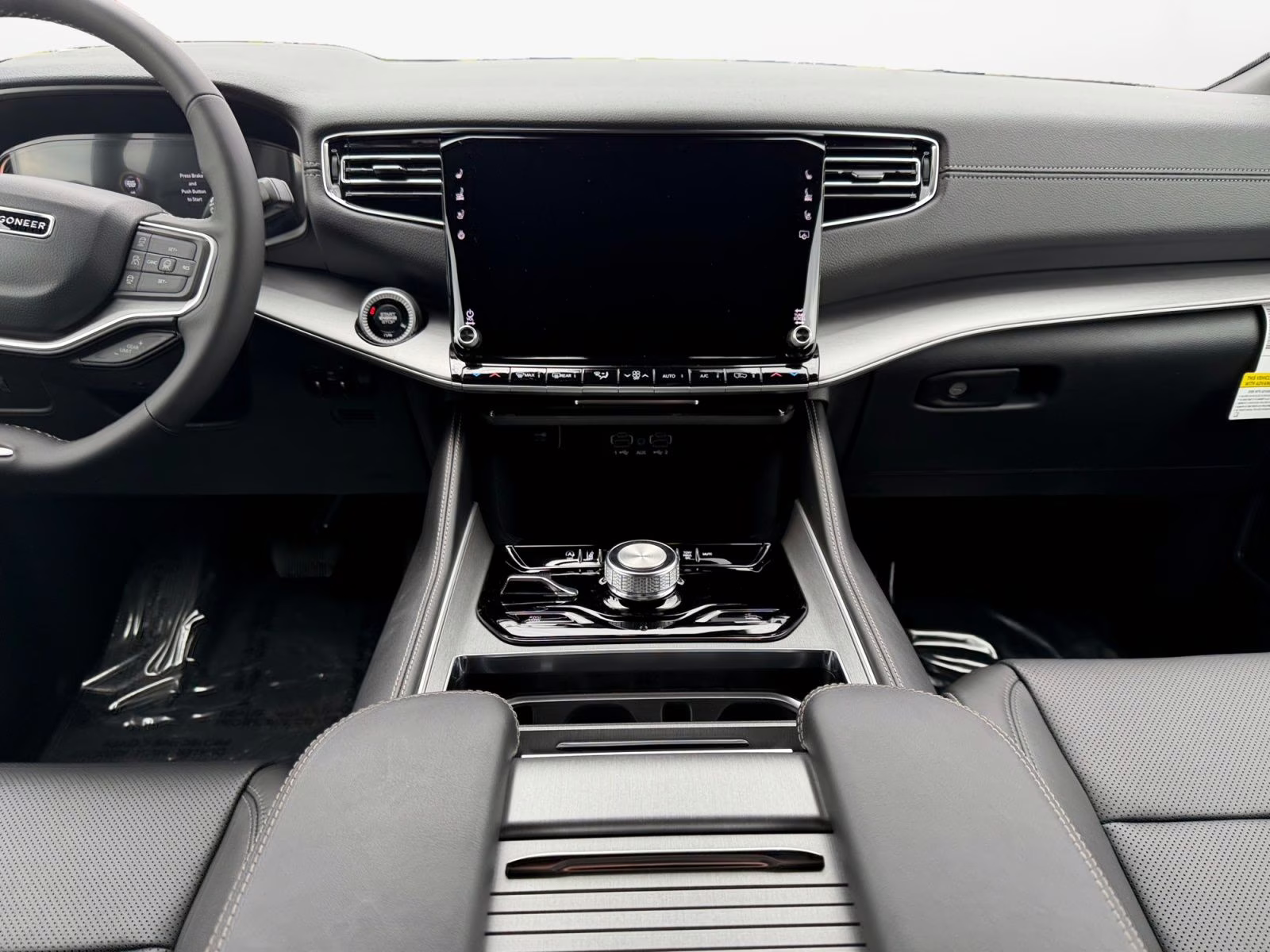 2026 High Gloss Black Jeep Grand Wagoneer 4X4 SUV