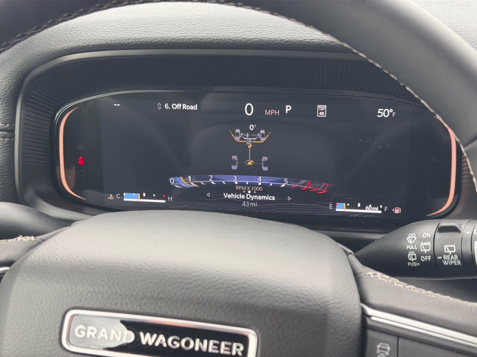 2026 High Gloss Black Jeep Grand Wagoneer 4X4 SUV