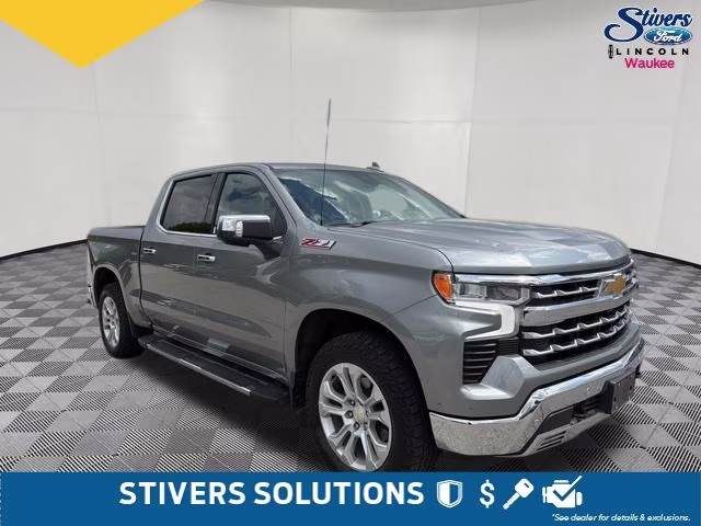 2023 Sterling Gray Metallic Chevrolet Silverado 1500 LTZ 4X4 Truck