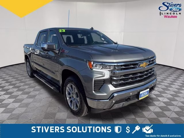 2023 Sterling Gray Metallic Chevrolet Silverado 1500 LTZ 4X4 Truck