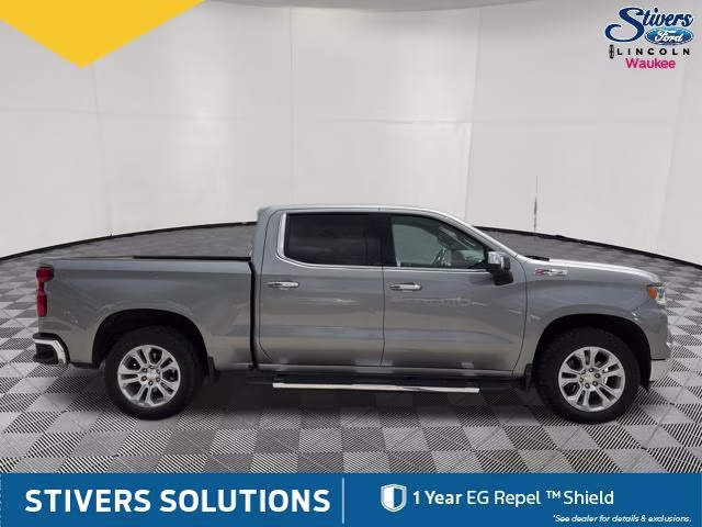 2023 Sterling Gray Metallic Chevrolet Silverado 1500 LTZ 4X4 Truck