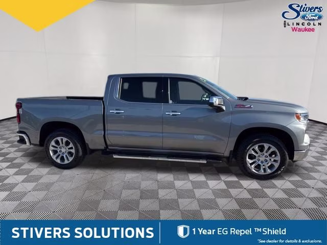 2023 Sterling Gray Metallic Chevrolet Silverado 1500 LTZ 4X4 Truck
