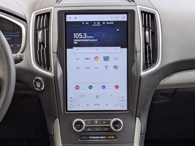 2021 Black Metallic Ford Edge SEL FWD SUV