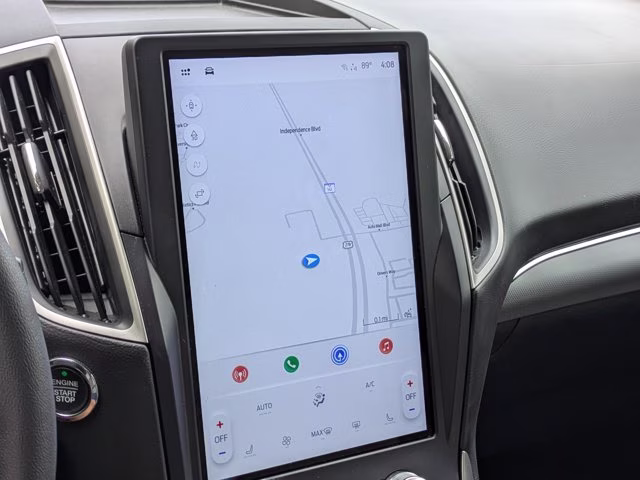 2021 Black Metallic Ford Edge SEL FWD SUV