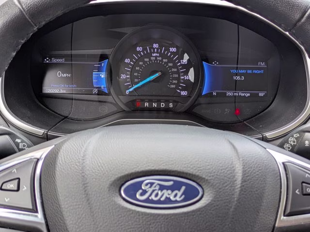 2021 Black Metallic Ford Edge SEL FWD SUV