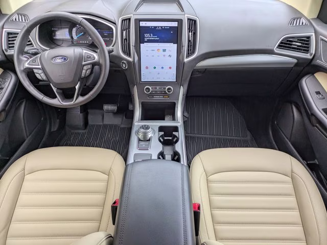2021 Black Metallic Ford Edge SEL FWD SUV