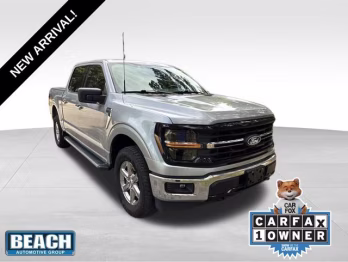 2025 Iconic Silver Metallic Ford F-150 XLT 4X4 Truck