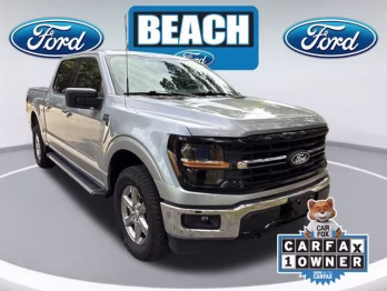 2025 Iconic Silver Metallic Ford F-150 XLT 4X4 Truck