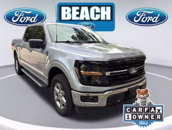 2025 Iconic Silver Metallic Ford F-150 XLT 4X4 Truck