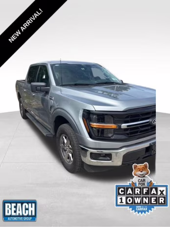 2025 Silver Ford F-150 XLT 4X4 Truck