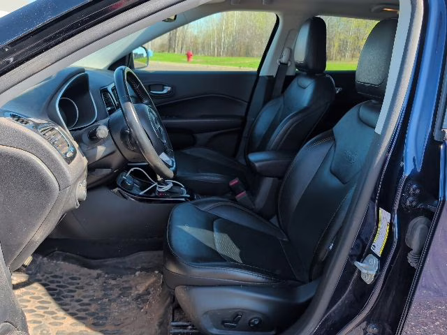 2020 Jazz Blue Pearlcoat Jeep Compass Limited 4X4 SUV