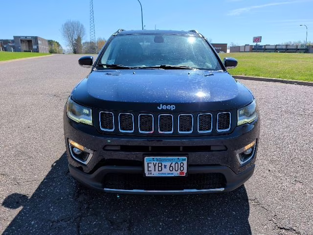 2020 Jazz Blue Pearlcoat Jeep Compass Limited 4X4 SUV