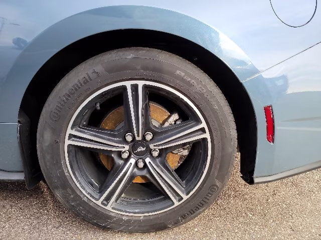 2025 Vapor Blue Metallic Ford Mustang EcoBoost RWD Coupe