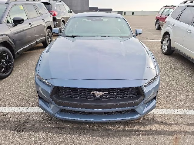 2025 Vapor Blue Metallic Ford Mustang EcoBoost RWD Coupe