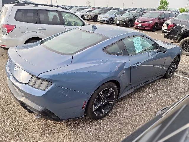2025 Vapor Blue Metallic Ford Mustang EcoBoost RWD Coupe
