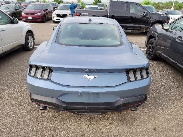 2025 Vapor Blue Metallic Ford Mustang EcoBoost RWD Coupe