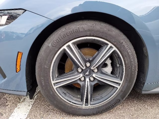 2025 Vapor Blue Metallic Ford Mustang EcoBoost RWD Coupe