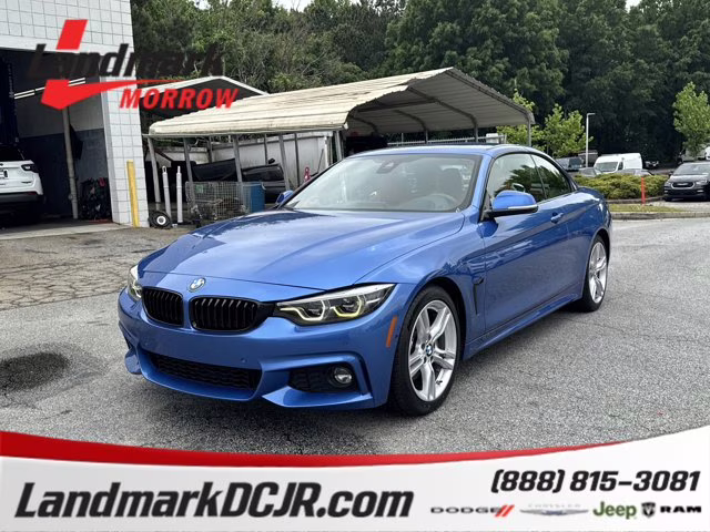 2020 Estoril Blue Metallic BMW 4 Series RWD Convertible