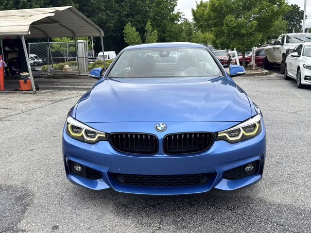 2020 Estoril Blue Metallic BMW 4 Series RWD Convertible