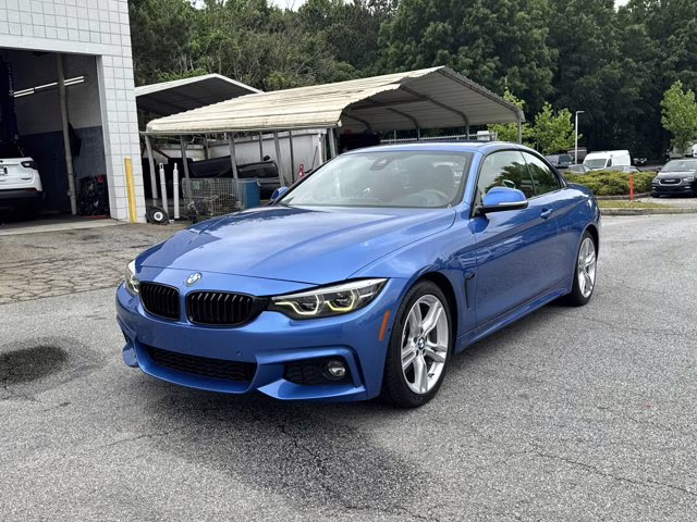 2020 Estoril Blue Metallic BMW 4 Series RWD Convertible