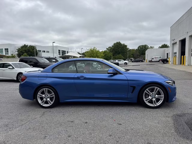 2020 Estoril Blue Metallic BMW 4 Series 440i RWD Convertible