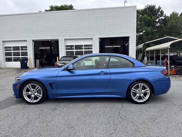 2020 Estoril Blue Metallic BMW 4 Series 440i RWD Convertible
