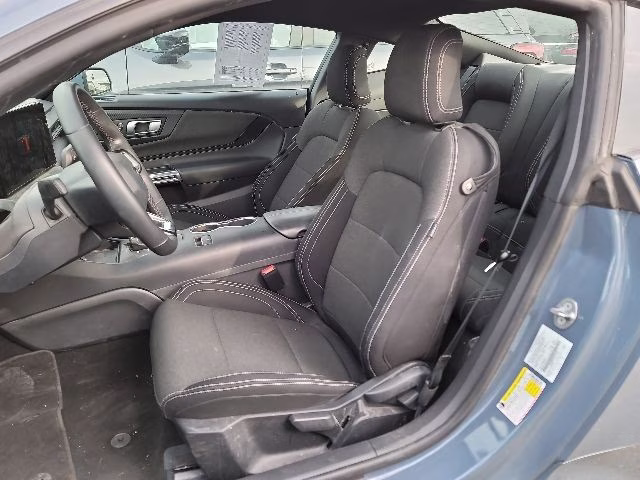 2025 Vapor Blue Metallic Ford Mustang EcoBoost RWD Coupe