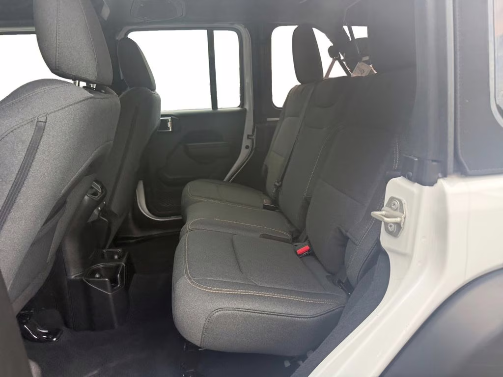 2024 Bright White Clearcoat Jeep Wrangler Sport S 4X4 SUV