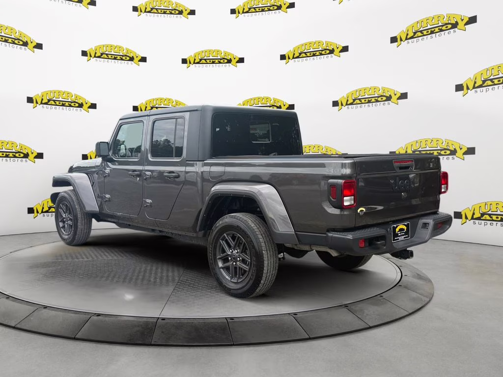 2024 Granite Crystal Metallic Clearcoat Jeep Gladiator Sport S 4X4 Truck