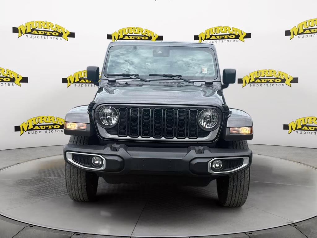 2024 Granite Crystal Metallic Clearcoat Jeep Gladiator Sport S 4X4 Truck
