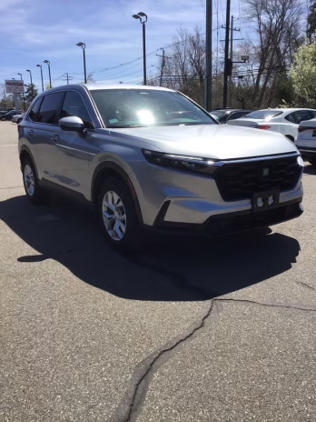 2025 Silver Honda CR-V LX AWD SUV