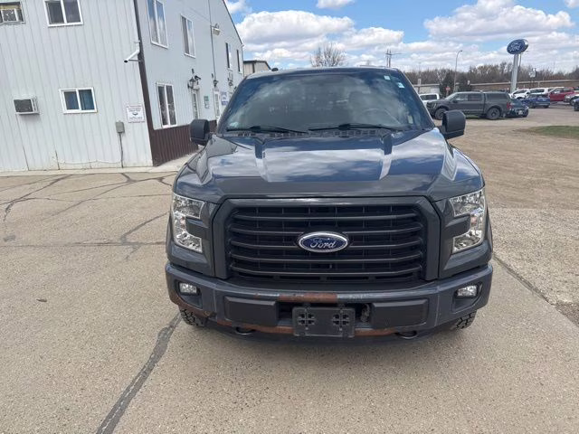 2016 Gray Ford F-150 XLT 4X4 Truck