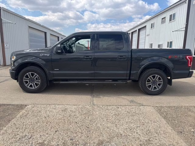 2016 Gray Ford F-150 XLT 4X4 Truck
