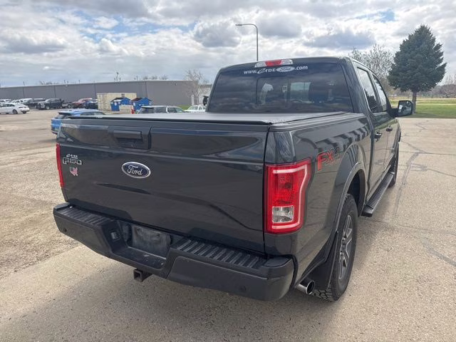 2016 Gray Ford F-150 XLT 4X4 Truck