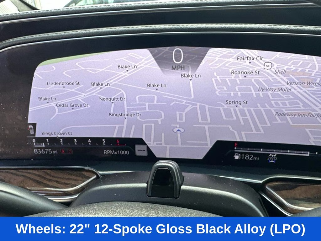 2022 Black Raven Cadillac Escalade ESV Sport Platinum 4X4 SUV