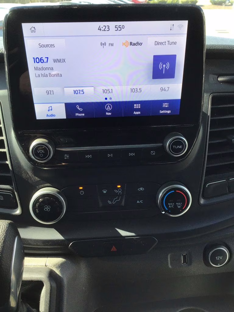 2021 Oxford White Ford Transit-250 Base RWD Van