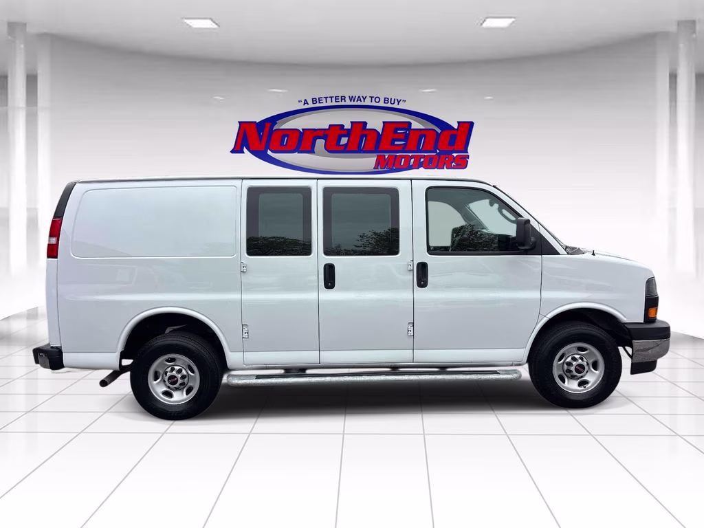 2024 Summit White GMC Savana 2500 Work Van RWD Van